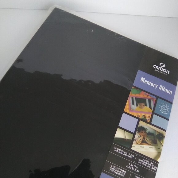 Canson Art & Photo Memory Album 20 Pages Color Black - Picture 6 of 8
